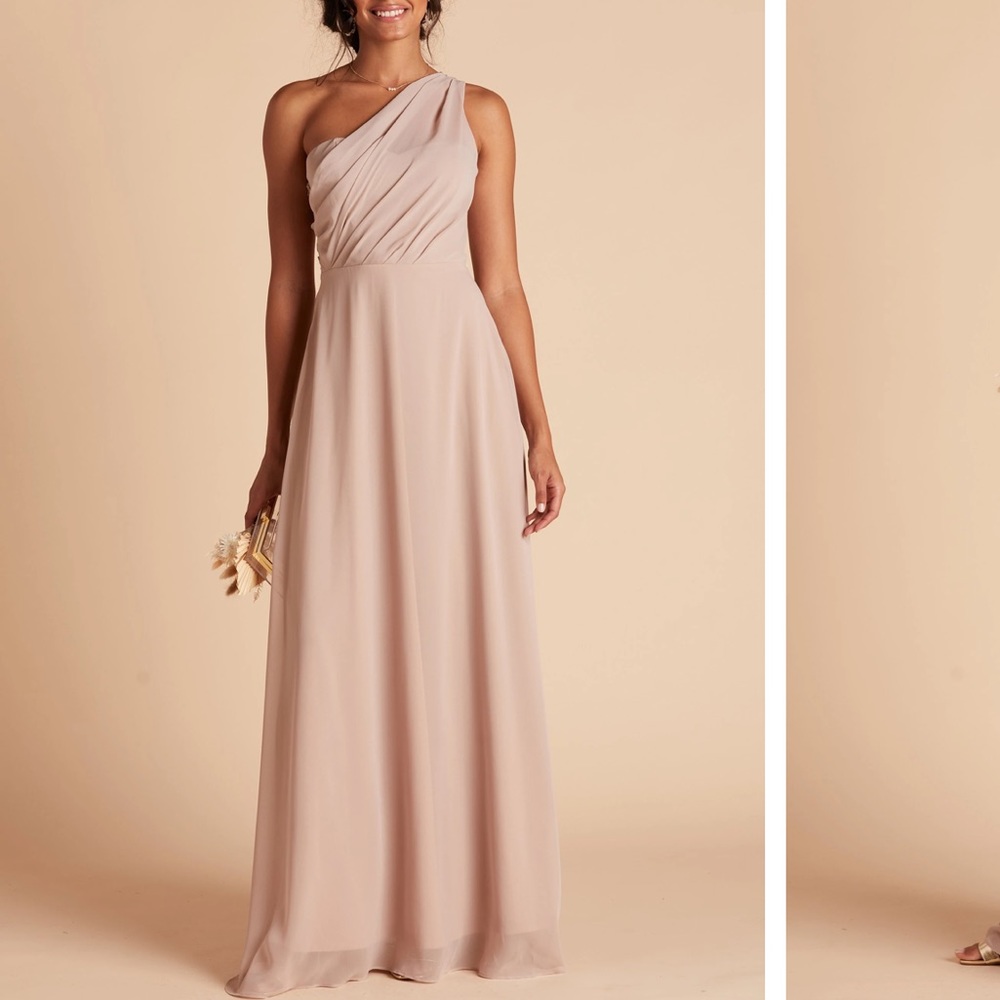 Birdy Grey Bridesmaid Dress!! Taupe Chiffon!